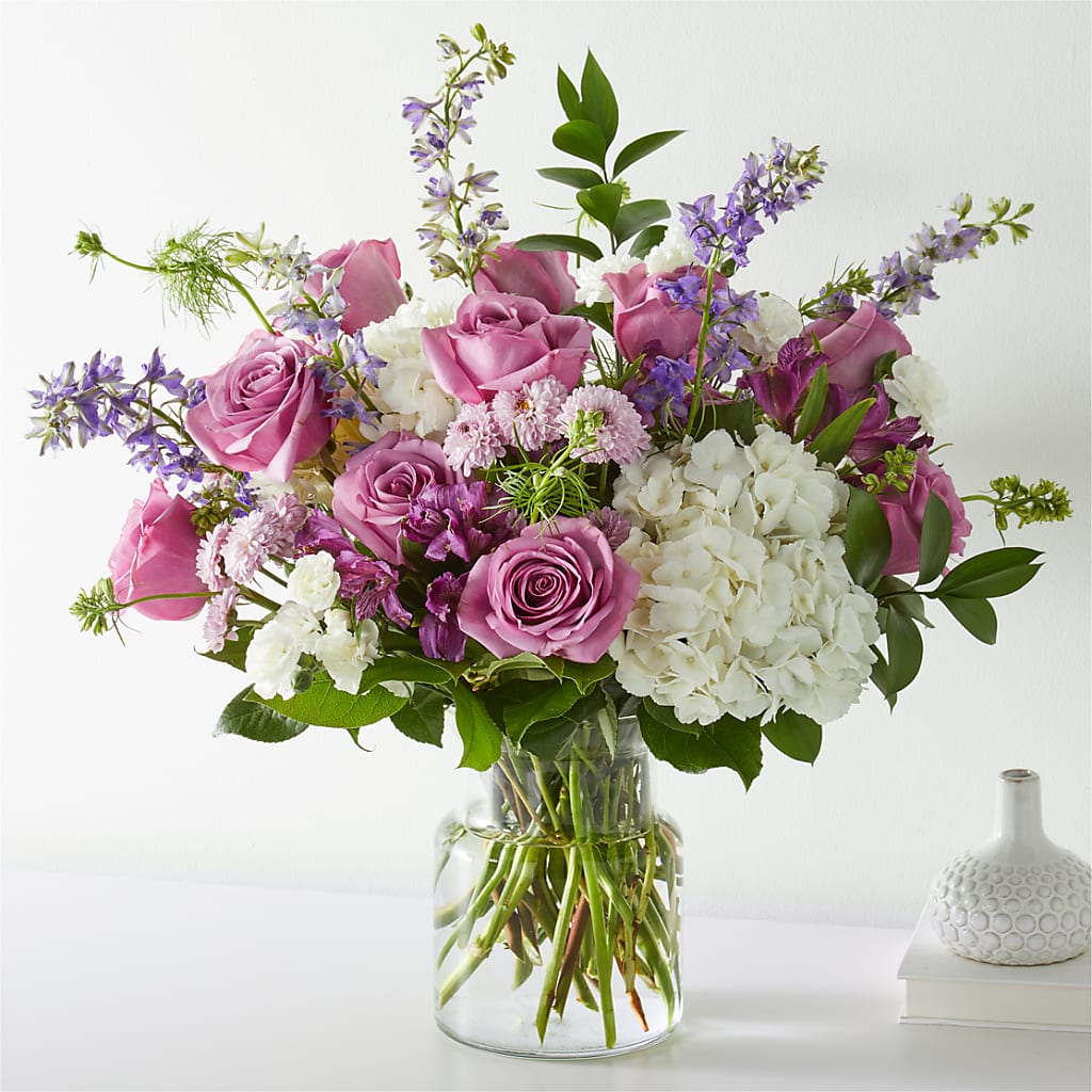 Violet Caress Bouquet – Nextdayflowers.net, Tontitown AR