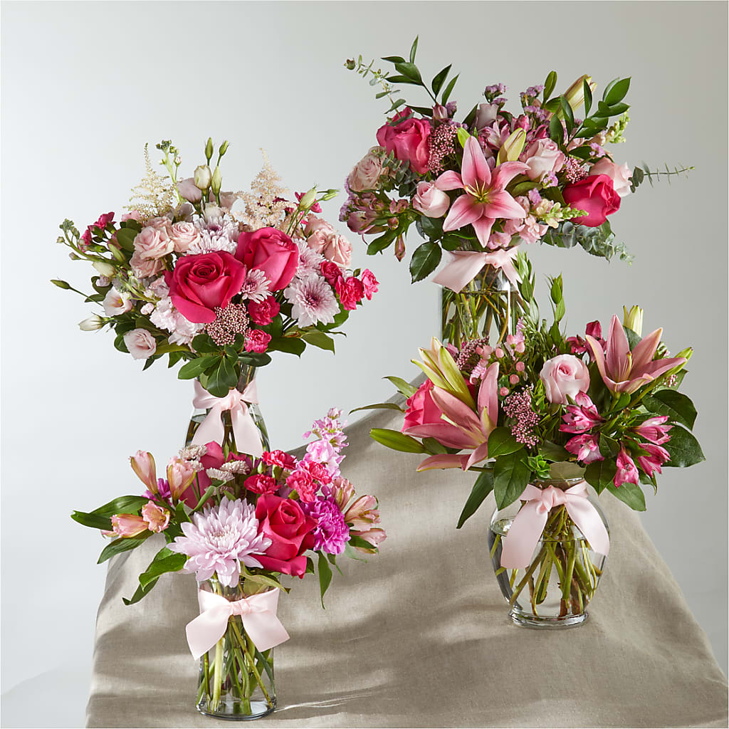 Pink Ribbon - A Florist Original – Nextdayflowers.net, Tontitown AR