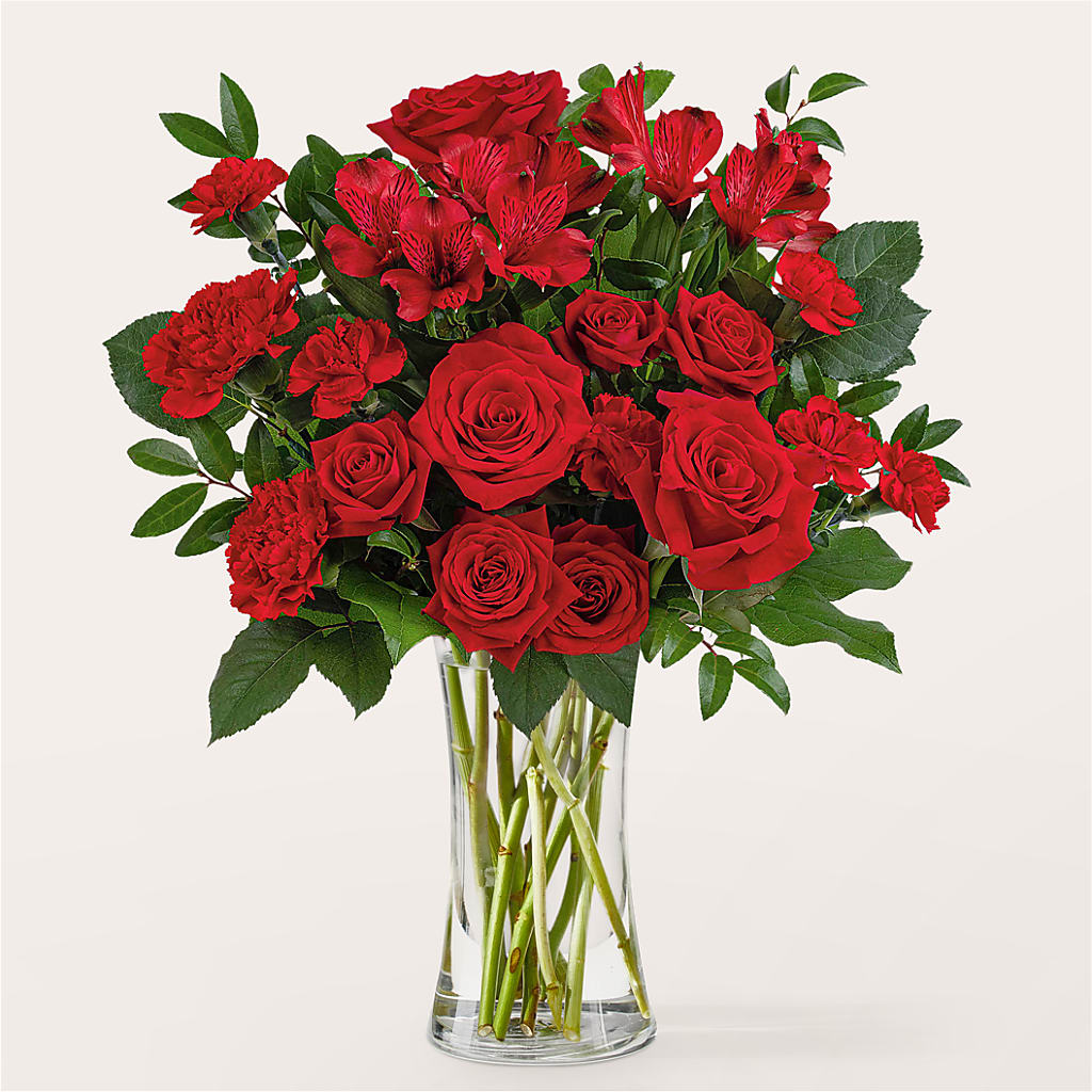 Brilliant Ruby Bouquet – Nextdayflowers.net, Tontitown AR