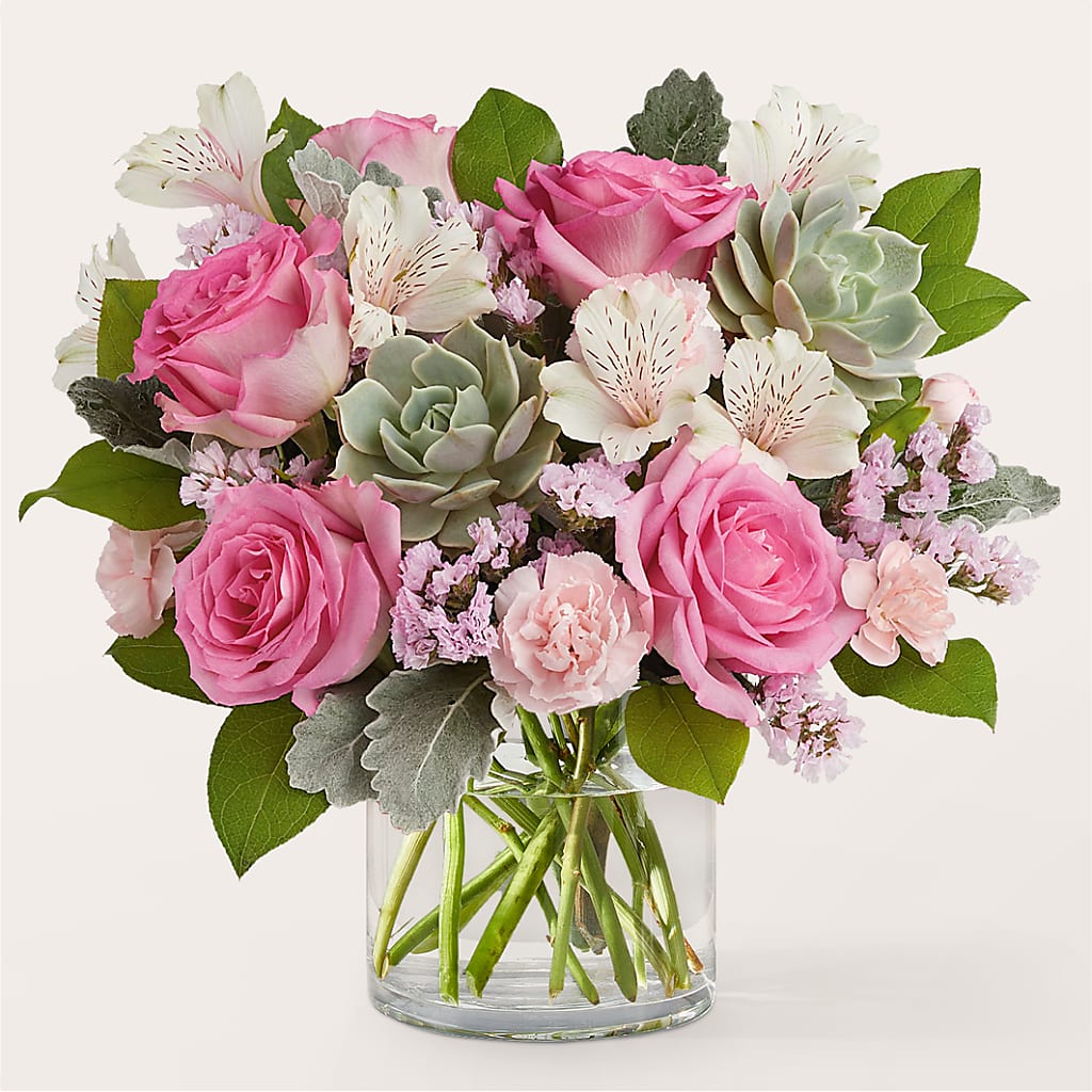 Dusty Rose Bouquet – Nextdayflowers.net, Tontitown AR
