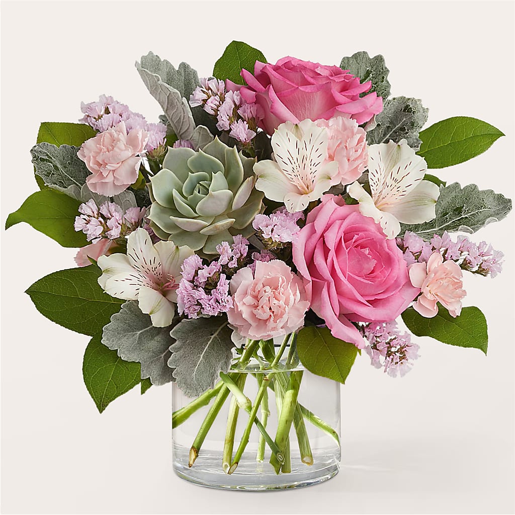 Dusty Rose Bouquet – Nextdayflowers.net, Tontitown AR