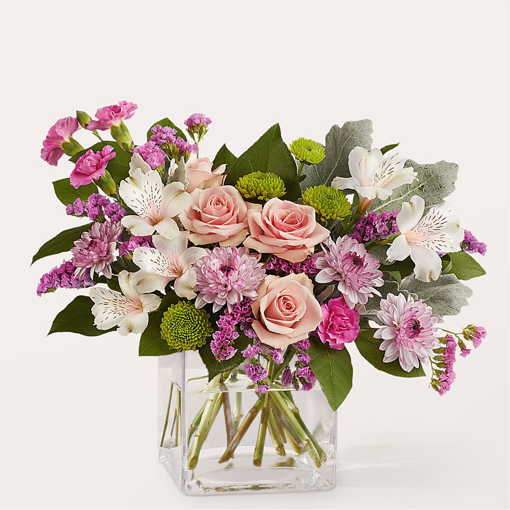 Pink Suede Bouquet – Nextdayflowers.net, Tontitown AR