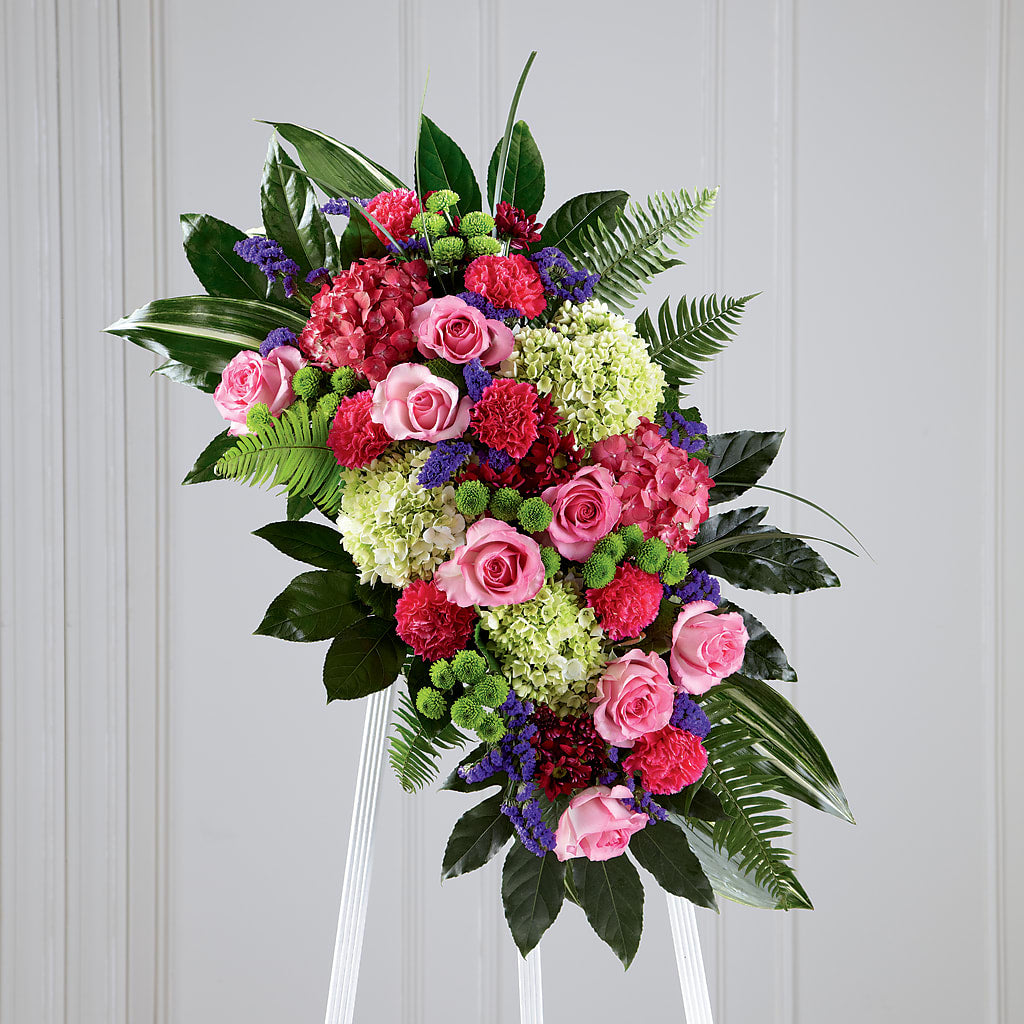 Refreshing Mix Standing Spray – Nextdayflowers.net, Tontitown AR