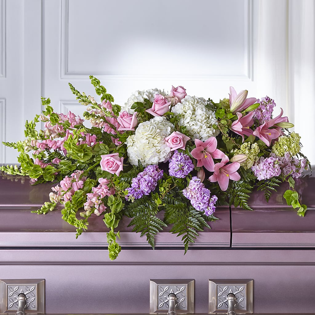 Life's Gratitude Casket Spray – Nextdayflowers.net, Tontitown AR