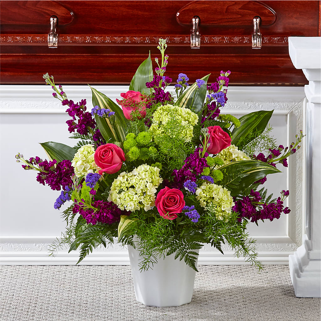 Beautiful Horizons Floor Basket – Nextdayflowers.net, Tontitown AR