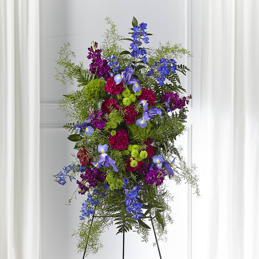 Heavenly Skies Standing Spray – Nextdayflowers.net, Tontitown AR
