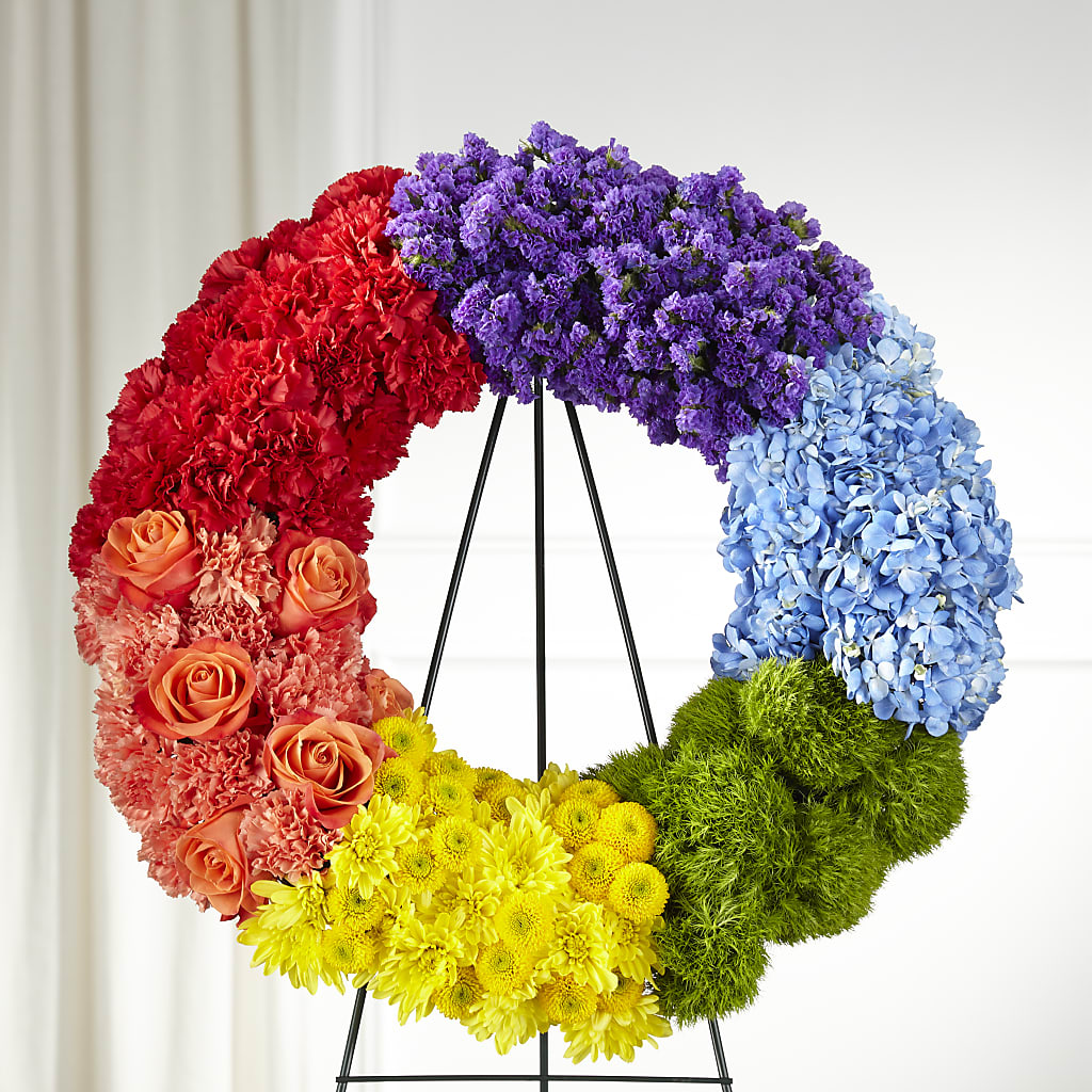 Circle of Love Wreath – Nextdayflowers.net, Tontitown AR