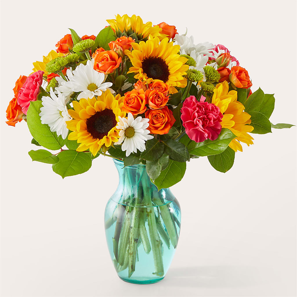Sun-drenched Blooms Bouquet – Nextdayflowers.net, Tontitown AR