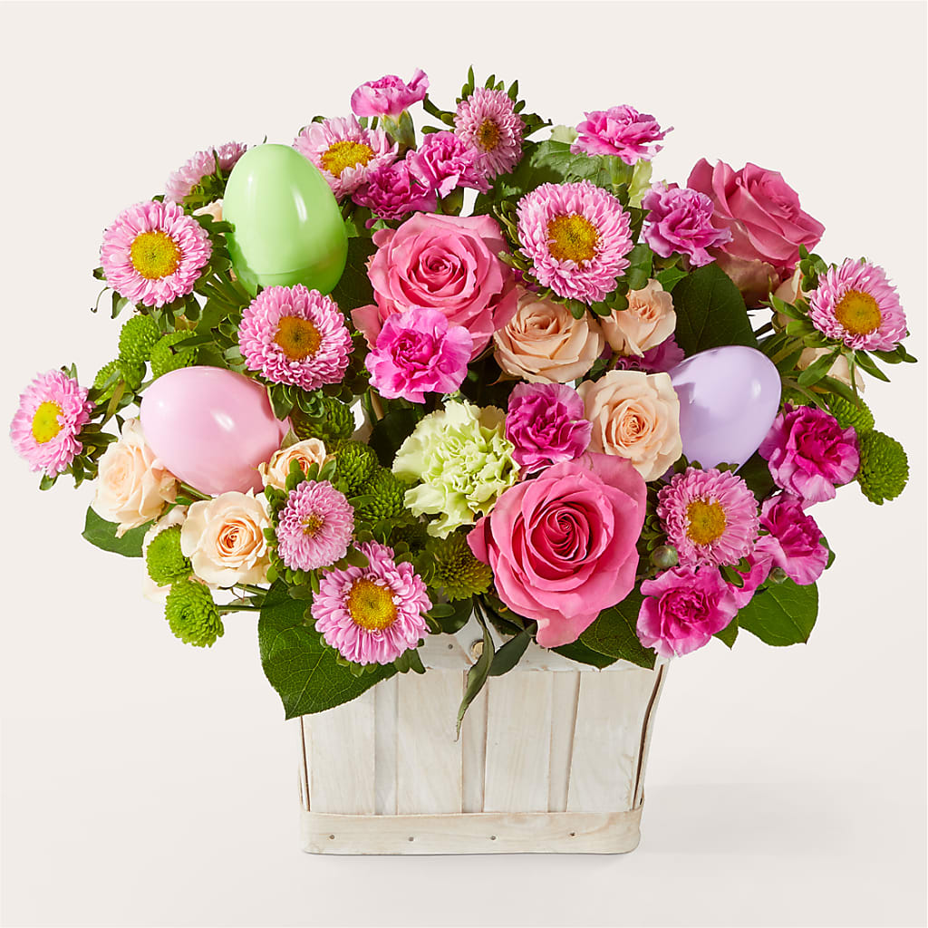 Get Eggcited Basket – Nextdayflowers.net, Tontitown AR