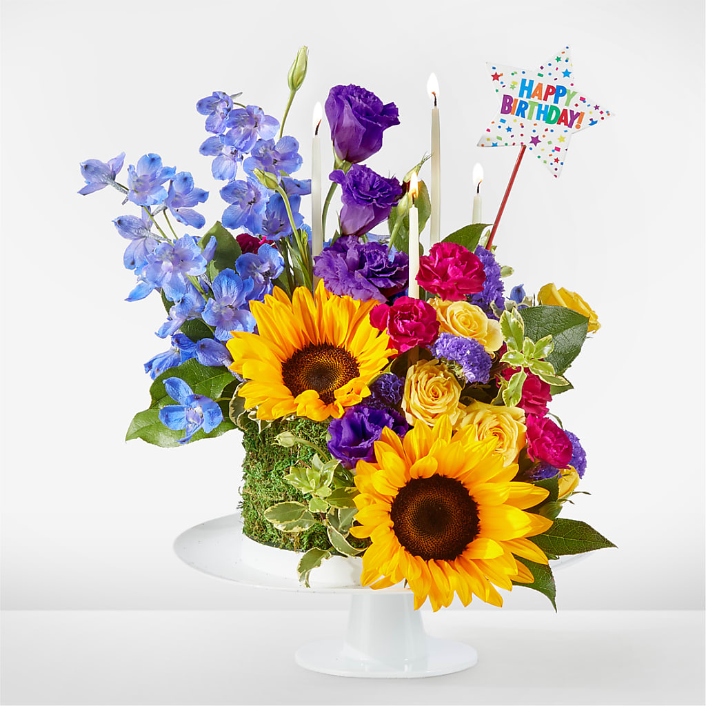 Star of the Day Floral Cake – Nextdayflowers.net, Tontitown AR