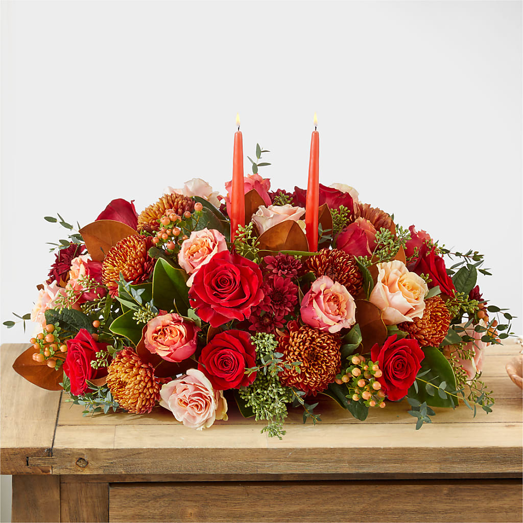 Gather Near Centerpiece – Nextdayflowers.net, Tontitown AR