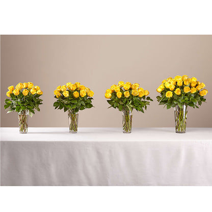 Long Stem Yellow Rose Bouquet –  Nextdayflowers.net, Tontitown AR