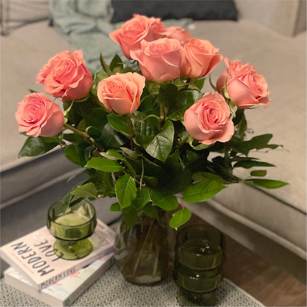 Long Stem Pink Rose Bouquet –  Nextdayflowers.net, Tontitown AR