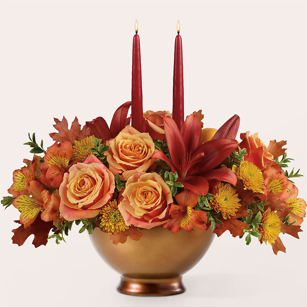 Harvest Table Centerpiece –  Nextdayflowers.net, Tontitown AR