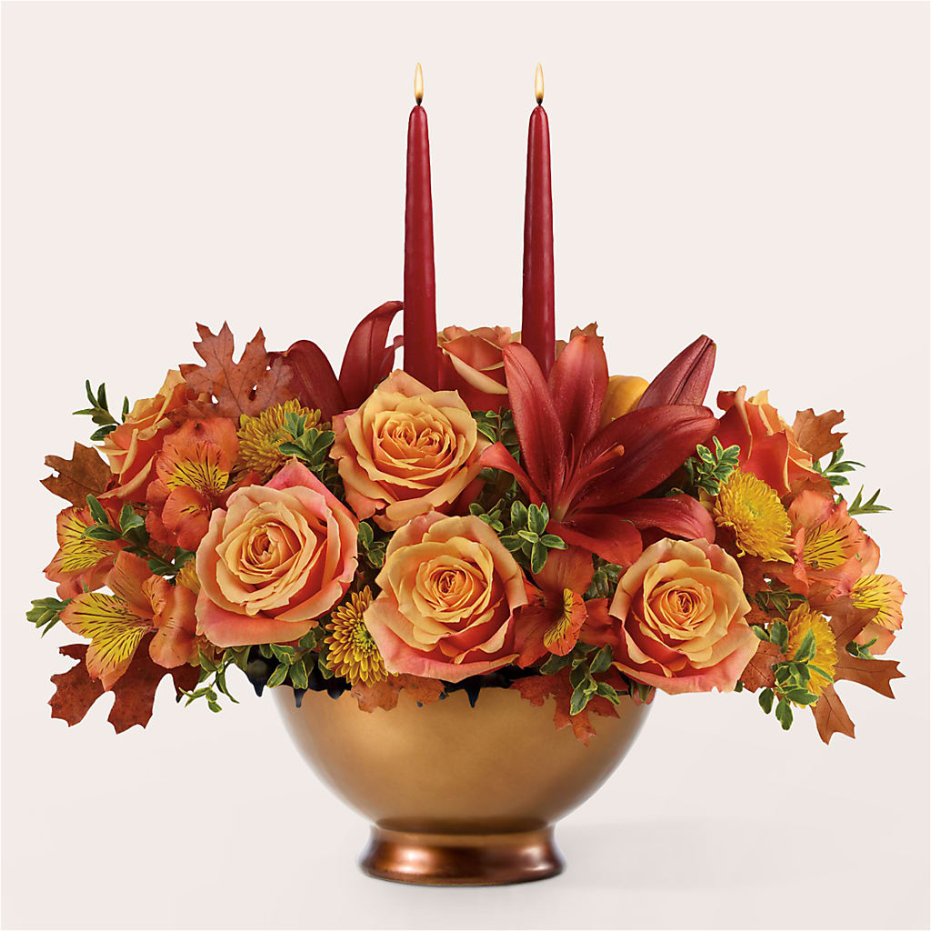 Harvest Table Centerpiece –  Nextdayflowers.net, Tontitown AR