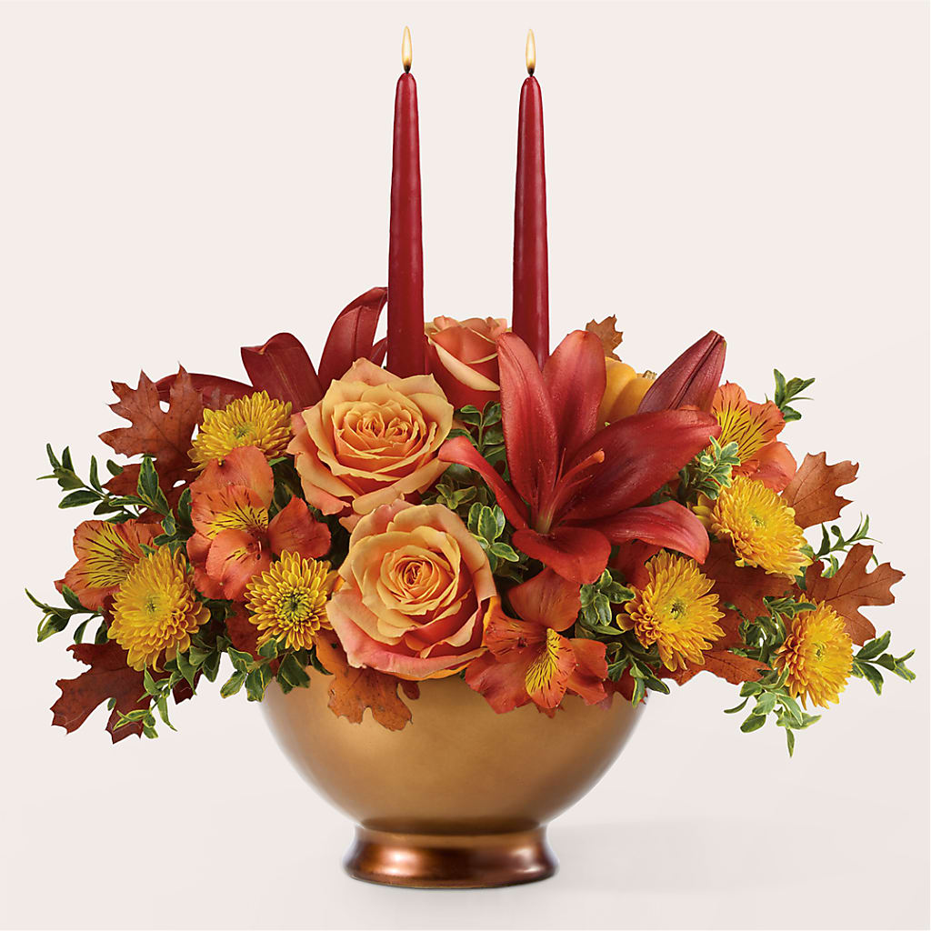 Harvest Table Centerpiece –  Nextdayflowers.net, Tontitown AR