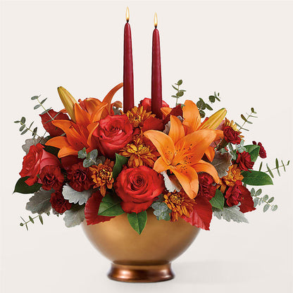 Fruits of Fall Centerpiece –  Nextdayflowers.net, Tontitown AR