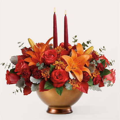Fruits of Fall Centerpiece –  Nextdayflowers.net, Tontitown AR
