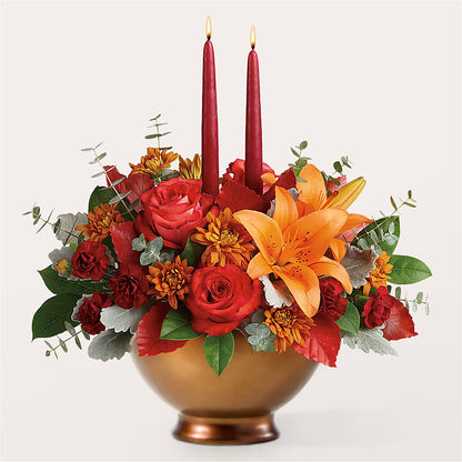 Fruits of Fall Centerpiece –  Nextdayflowers.net, Tontitown AR