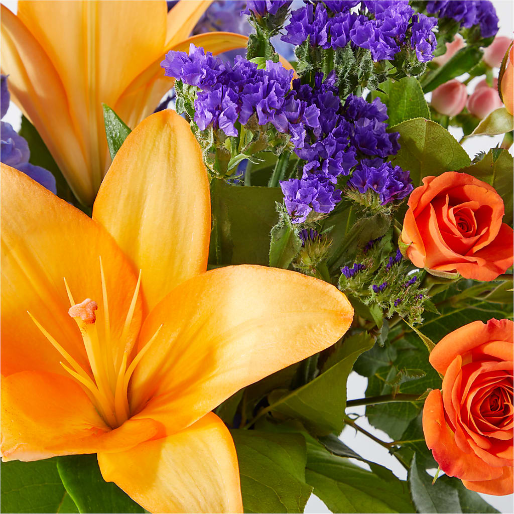 Radiant Citrus Bouquet –  Nextdayflowers.net, Tontitown AR