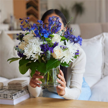 Cerulean Waves Bouquet –  Nextdayflowers.net, Tontitown AR
