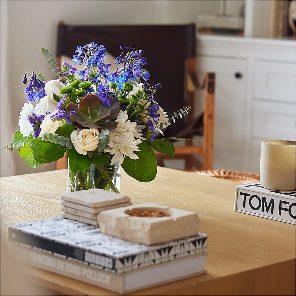 Cerulean Waves Bouquet –  Nextdayflowers.net, Tontitown AR