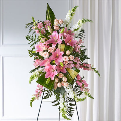 Elegant Embrace Standing Spray –  Nextdayflowers.net, Tontitown AR