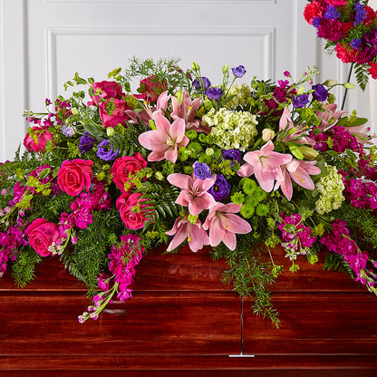 Radiant Tribute Casket Spray –  Nextdayflowers.net, Tontitown AR