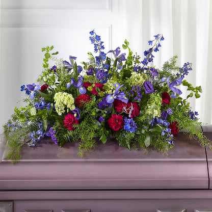 Always Treasured Casket Spray –  Nextdayflowers.net, Tontitown AR