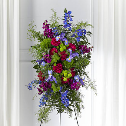 Heavenly Skies Standing Spray –  Nextdayflowers.net, Tontitown AR