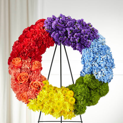 Circle of Love Wreath –  Nextdayflowers.net, Tontitown AR