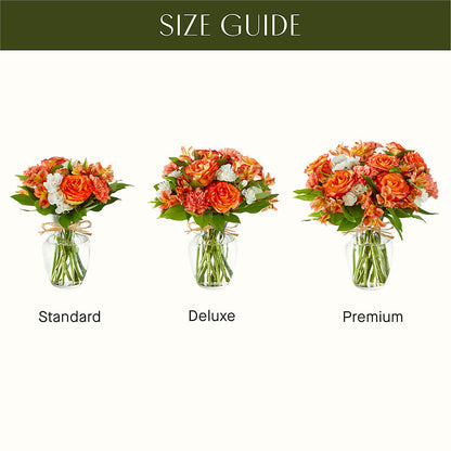 Apricot Glow Bouquet –  Nextdayflowers.net, Tontitown AR