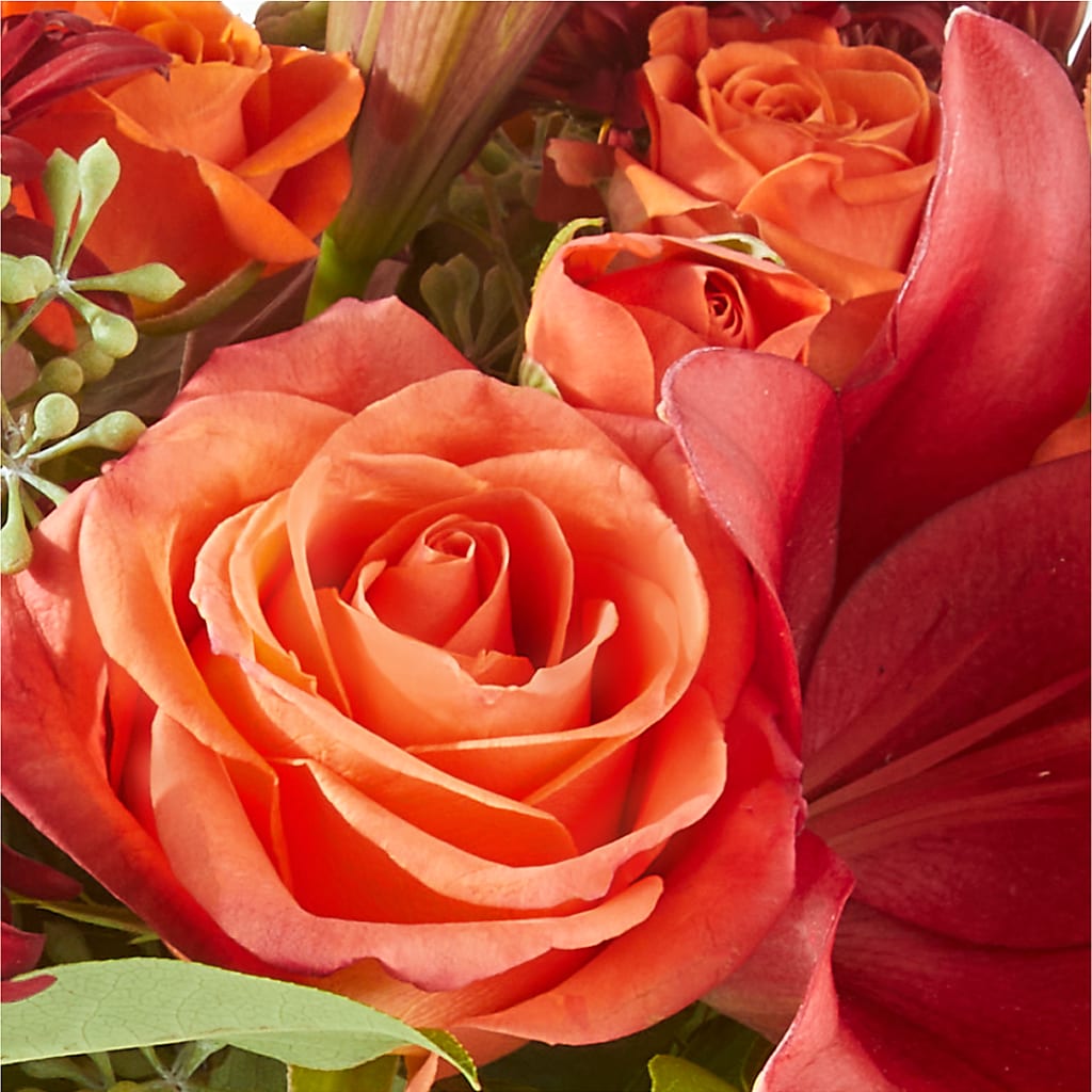 Crimson Leaves Bouquet –  Nextdayflowers.net, Tontitown AR