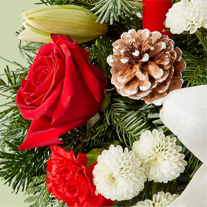 Seasonal Festivities Centerpiece –  Nextdayflowers.net, Tontitown AR