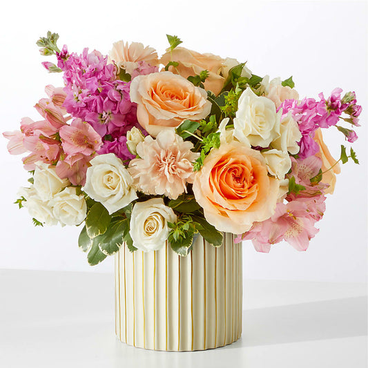 Paradise Bouquet with Ivory Vase –  Nextdayflowers.net, Tontitown AR