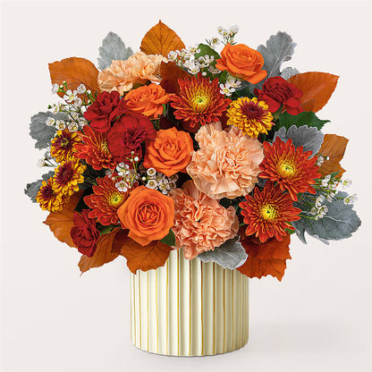 Merlot Bouquet with Ivory Vase –  Nextdayflowers.net, Tontitown AR