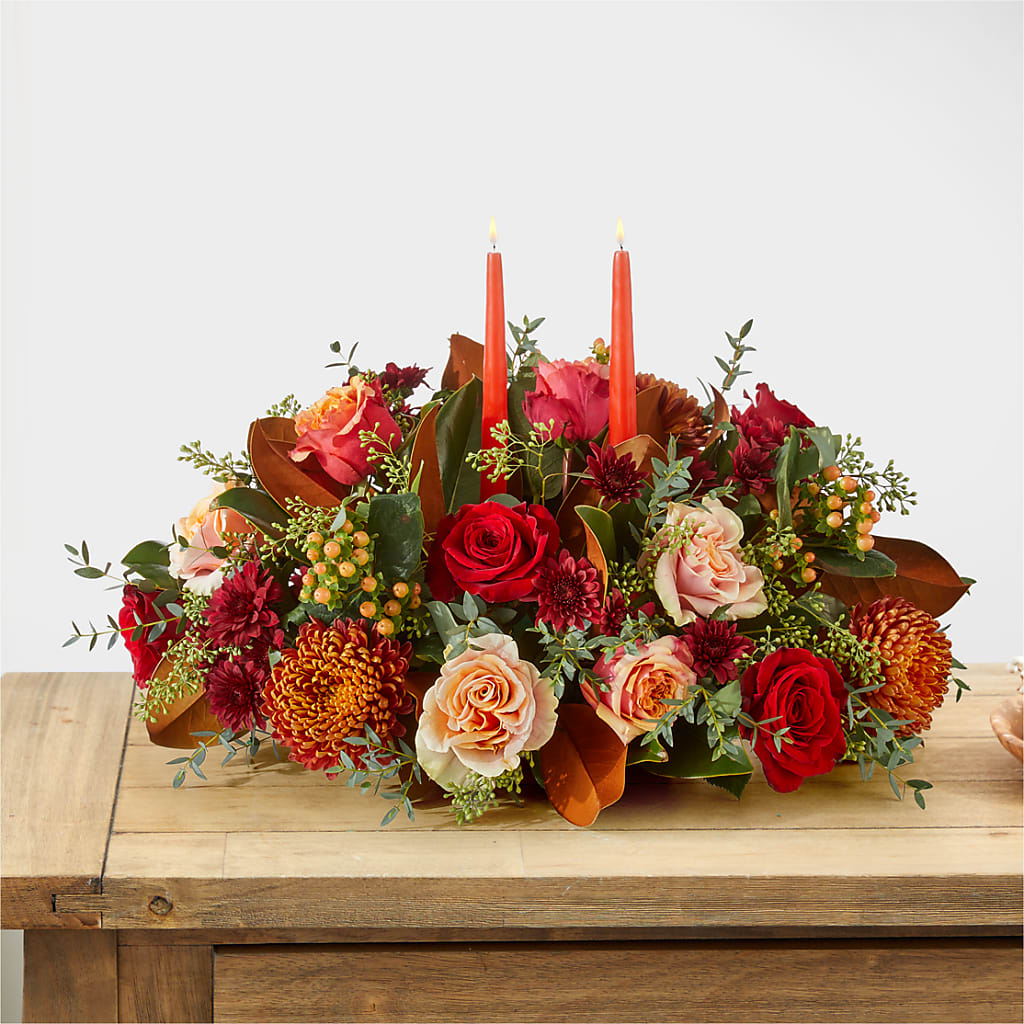 Gather Near Centerpiece –  Nextdayflowers.net, Tontitown AR