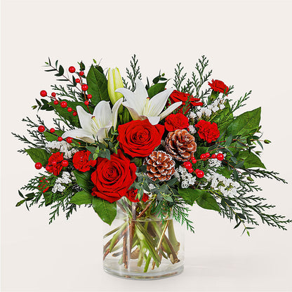 Best in Snow Bouquet –  Nextdayflowers.net, Tontitown AR