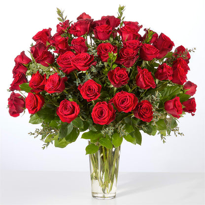 Forever Yours Fifty Stem Red Rose Bouquet –  Nextdayflowers.net, Tontitown AR